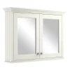 Bayswater Pointing White 1050mm Mirror Wall Cabinet 2 Bayswater Pointing White 1050mm Mirror Wall Cabinet -Vanity Unit Bathroom Suites bayf133 l