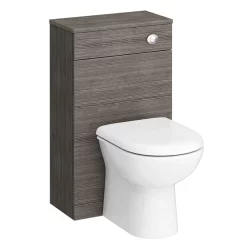 Klyn Bathroom Brooklyn Grey Avola BTW Free Standing Bath Suite -Vanity Unit Bathroom Suites bgabtwbs d8