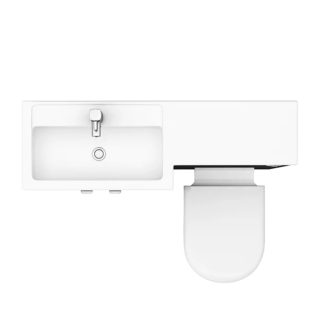 Klyn Bathroom Brooklyn Black 1100mm Combination Furniture Pack 3 Klyn Bathroom Brooklyn Black 1100mm Combination Furniture Pack