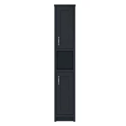 Chatsworth Traditional Graphite Tall Cabinet -Vanity Unit Bathroom Suites blkdantb n d4
