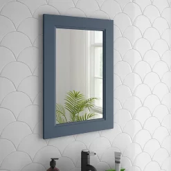 Chatsworth Mirror (600 X 400mm - Blue) -Vanity Unit Bathroom Suites bludanmirl