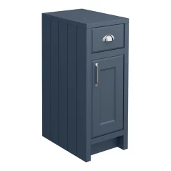 Chatsworth Traditional Blue 560mm Vanity Sink + 300mm Cupboard Unit -Vanity Unit Bathroom Suites c825blu d1