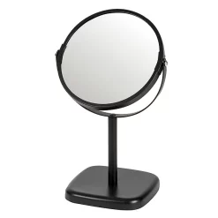 Victorian Plumbing Capri Black Free Standing Cosmetic Mirror