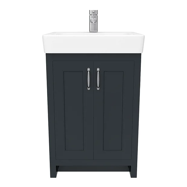 Chatsworth Graphite Close Coupled Roll Top Bathroom Suite 3 Chatsworth Graphite Close Coupled Roll Top Bathroom Suite