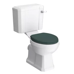 Chatsworth Green Close Coupled Roll Top Bathroom Suite -Vanity Unit Bathroom Suites cccgrnbs nd1