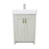 Chatsworth Grey Close Coupled Roll Top Bathroom Suite -Vanity Unit Bathroom Suites cccgybs d5
