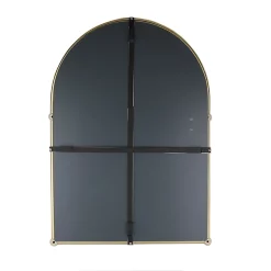 Chatsworth Traditional 673 X 490mm Arched Mirror - Brushed Brass -Vanity Unit Bathroom Suites chtbbm d1