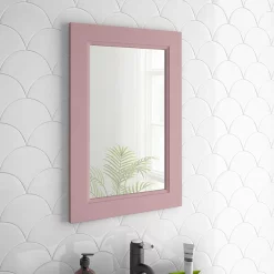Chatsworth Mirror (600 X 400mm - Dusky Pink) -Vanity Unit Bathroom Suites chtdpkmir l