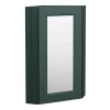 Chatsworth Corner Mirror Cabinet Green -Vanity Unit Bathroom Suites cnrmcabgrn l