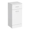 Cove 350x300mm White Laundry Basket