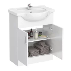Cove 6 Piece Vanity Unit Bathroom Suite (High Gloss White - Depth 300mm) 9 Cove 6 Piece Vanity Unit Bathroom Suite (High Gloss White - Depth 300mm) -Vanity Unit Bathroom Suites cove6piecevanityunitbathroomsuitedetail2