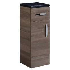 Tavistock Courier 300mm Freestanding Storage Unit - Havana Oak