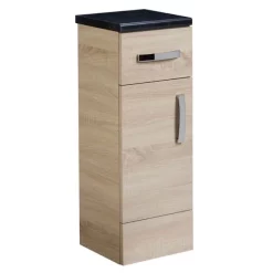 Tavistock Courier 300mm Freestanding Storage Unit - Oregon Oak