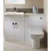 Tavistock Courier 600mm Back To Wall Unit - Gloss White -Vanity Unit Bathroom Suites cr6btww d1