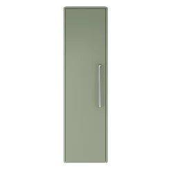 Hudson Reed Solar 350mm Wall Hung Tall Unit - Matt Fern Green