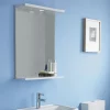 Cove White Illuminated Mirror (550mm Wide) -Vanity Unit Bathroom Suites cv112 nd2
