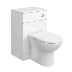 Cove 2270mm Bathroom Furniture Pack (High Gloss White - Depth 330mm) -Vanity Unit Bathroom Suites cv2070bs d2