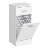 Cove 6 Piece Vanity Unit Bathroom Suite (High Gloss White - Depth 300mm) -Vanity Unit Bathroom Suites cv6pcsnd3
