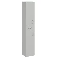 Cove 350mm Gloss Tallboy Unit (Gloss Light Grey - Depth 330mm)