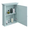 Old London Traditional Mirror Cabinet (650mm Wide - Duck Egg Blue) -Vanity Unit Bathroom Suites daf704 d2