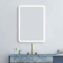 Cruze Bathroom Cruze 500x700mm LED Universal Mirror Inc. Touch Sensor + Anti-Fog -Vanity Unit Bathroom Suites edm06 d3