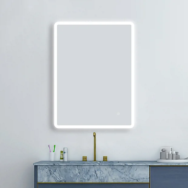 Cruze Bathroom Cruze 600x800mm LED Universal Mirror Inc. Touch Sensor + Anti-Fog 7 Cruze Bathroom Cruze 600x800mm LED Universal Mirror Inc. Touch Sensor + Anti-Fog - Image 5