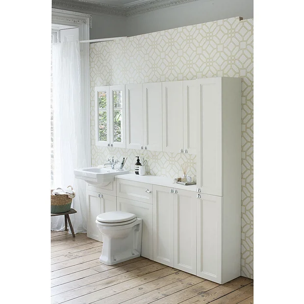 Urlington Bathroom Burlington 60 2-Door Wall Unit - Dark Olive 3 Urlington Bathroom Burlington 60 2-Door Wall Unit - Dark Olive