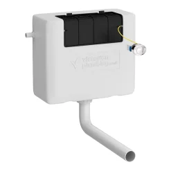 Valencia Slimline Combination Basin & Toilet Unit - White Gloss - (1000 X 305mm)