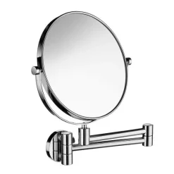 Smedbo Outline - Polished Chrome Shaving/Make Up Mirror On Swing Arm -Vanity Unit Bathroom Suites fk438l