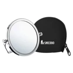 Smedbo Outline Travel Shaving/Make Up Mirror - Polished Chrome
