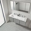 Roper Rhodes Frame 1200mm LED Illuminated Rectangular Mirror - Grey -Vanity Unit Bathroom Suites fr120sg d1
