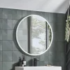 Roper Rhodes Frame 800mm LED Illuminated Round Mirror - Grey 1 Roper Rhodes Frame 800mm LED Illuminated Round Mirror - Grey -Vanity Unit Bathroom Suites fr60rg d1 1