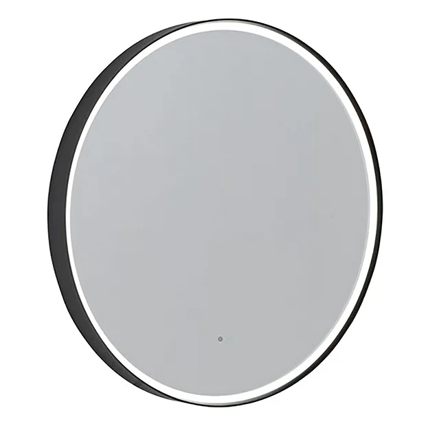 Roper Rhodes Frame 600mm LED Illuminated Round Mirror - Grey 4 Roper Rhodes Frame 600mm LED Illuminated Round Mirror - Grey - Image 2