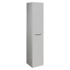 Crosswater Glide II Wall Hung Tower Unit - Storm Grey -Vanity Unit Bathroom Suites gl3516fsg l