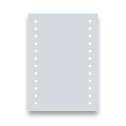 Klyn Bathroom Brooklyn Dot 500 X 700mm Battery Operated Illuminated LED Mirror -Vanity Unit Bathroom Suites gs015x7bt d1