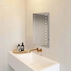 Klyn Bathroom Brooklyn Dot 500 X 700mm Battery Operated Illuminated LED Mirror -Vanity Unit Bathroom Suites gs015x7bt d3