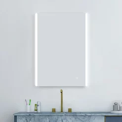 Toreno 500x700mm LED Illuminated Mirror Inc. Touch Sensor -Vanity Unit Bathroom Suites gs112 d3n