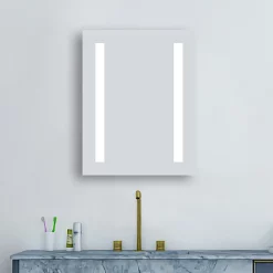 Klyn Bathroom Brooklyn 390 X 500mm Battery Operated Illuminated LED Mirror 12 Klyn Bathroom Brooklyn 390 X 500mm Battery Operated Illuminated LED Mirror -Vanity Unit Bathroom Suites gs3x5bt d3n