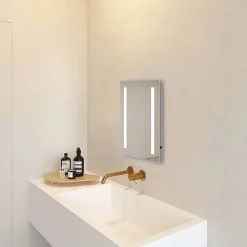 Klyn Bathroom Brooklyn 390 X 500mm Battery Operated Illuminated LED Mirror 13 Klyn Bathroom Brooklyn 390 X 500mm Battery Operated Illuminated LED Mirror -Vanity Unit Bathroom Suites gs3x5bt d4n