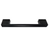 Victorian Plumbing 1 X Modern D Type Matt Black Additional Handle - L150mm (128mm Centres) -Vanity Unit Bathroom Suites h188 d2