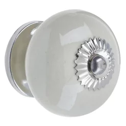 Heritage Bathroom Heritage Ceramic Door Knob Cream