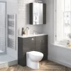 Hudson Reed 500x255mm Black Compact WC Unit 1 Hudson Reed 500x255mm Black Compact WC Unit -Vanity Unit Bathroom Suites hudsonreed500x255mmhaciendablackcompactwcunit d1