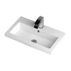 Hudson Reed 600 X 355mm Full Depth Polymarble Basin 1TH