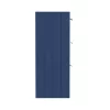 Keswick Blue 350mm Traditional 3 Drawer Storage Unit -Vanity Unit Bathroom Suites kesblu3d d3