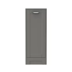 Keswick Grey 300mm Traditional Single Door Storage Unit -Vanity Unit Bathroom Suites kesgry1d d1
