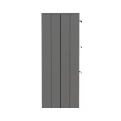 Keswick Grey 350mm Traditional 3 Drawer Storage Unit