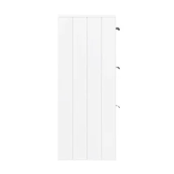 Keswick White 350mm Traditional 3 Drawer Storage Unit