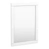 Keswick White 500 X 700mm Traditional Wall Hung Framed Mirror -Vanity Unit Bathroom Suites keswhtm l