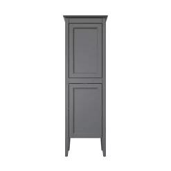 Heritage Bathroom Heritage Caversham Freestanding Tall Boy - Graphite