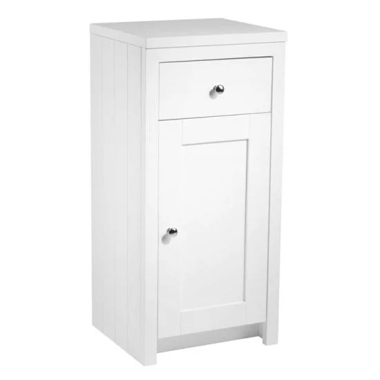 Tavistock Lansdown 400mm Freestanding Storage Unit - Linen White 4 Tavistock Lansdown 400mm Freestanding Storage Unit - Linen White - Image 2